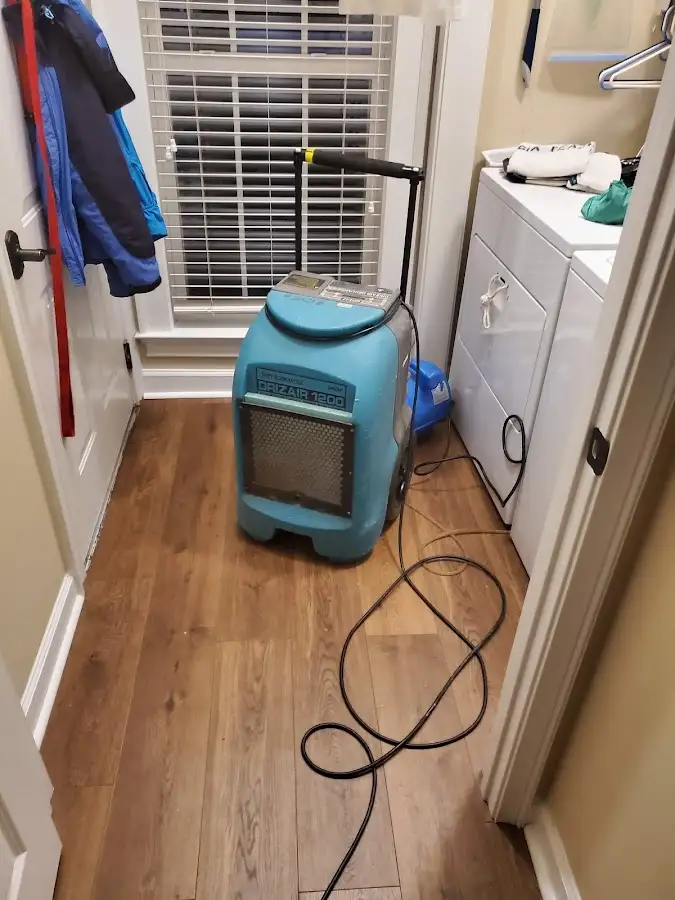 Commercial dehumidifier deployed for Crawl Space Restoration in East Palo Alto