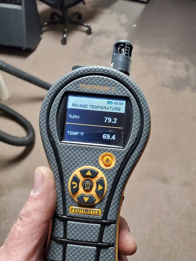 Moisture meter humidity assessment for Mold Remediation & Removal in East Palo Alto